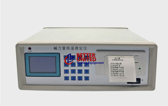 Rapid Concrete Alkali Tester AC 220V Power supply