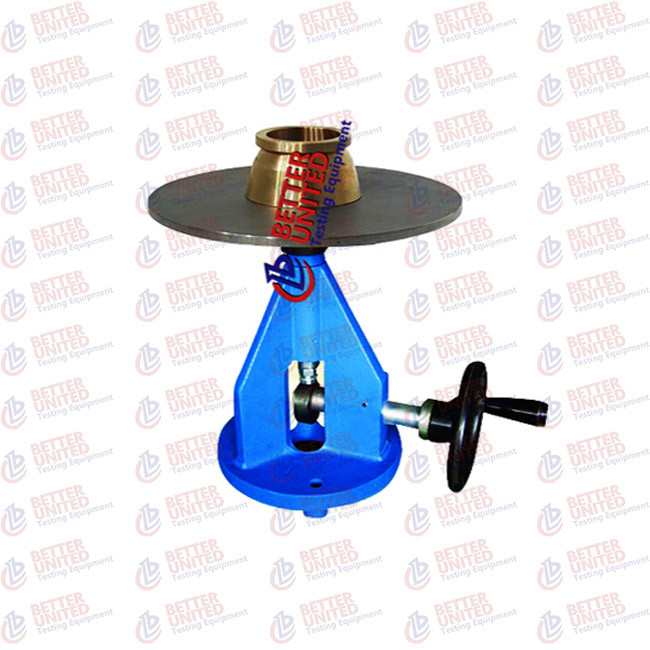 ASTM C230  Cement Testing Instruments 300mm Diameter Flow Table Test Apparatus