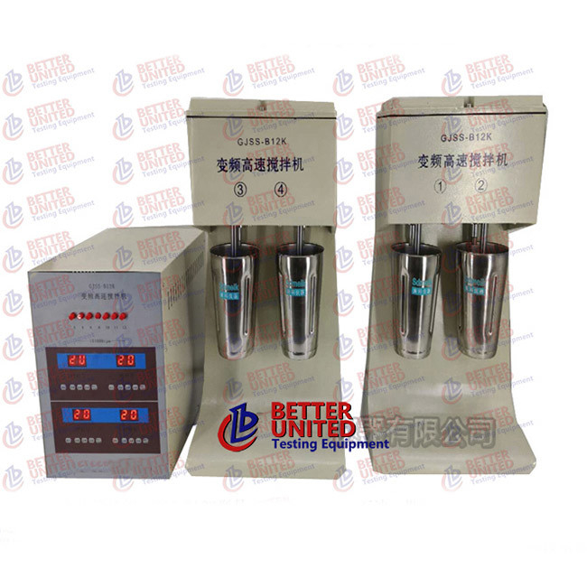 Variable Frequency High Speed Stirrer Four Axes Key Drilling Fluids Testing Equipment