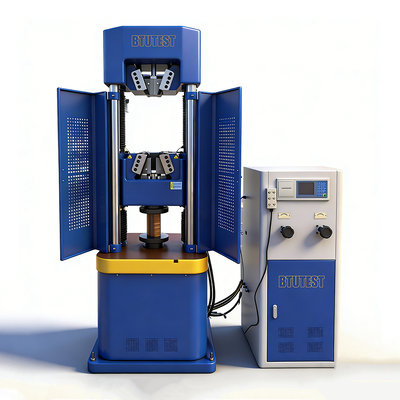 Mesin Uji Universal Hidraulik Seri WE Ruang Ganda Enam Kolom ISO ASTM CE WE-100/300/600/1000KN
